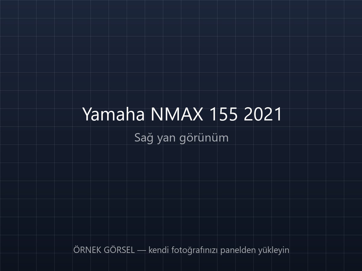 Yamaha NMAX 155 2021 — 14.200 km, Bakımlı Scooter
