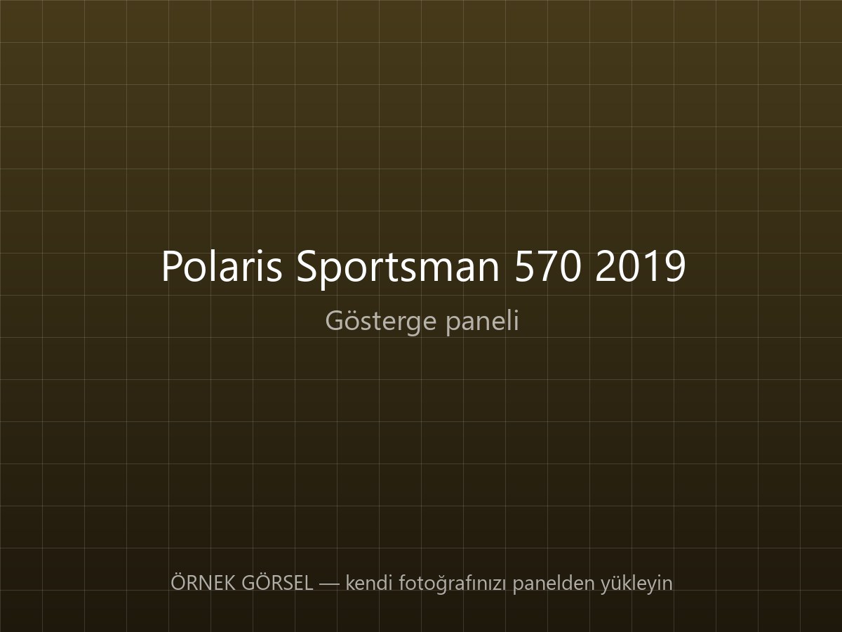 Polaris Sportsman 570 2019 — 6.800 km, 4x4 ATV
