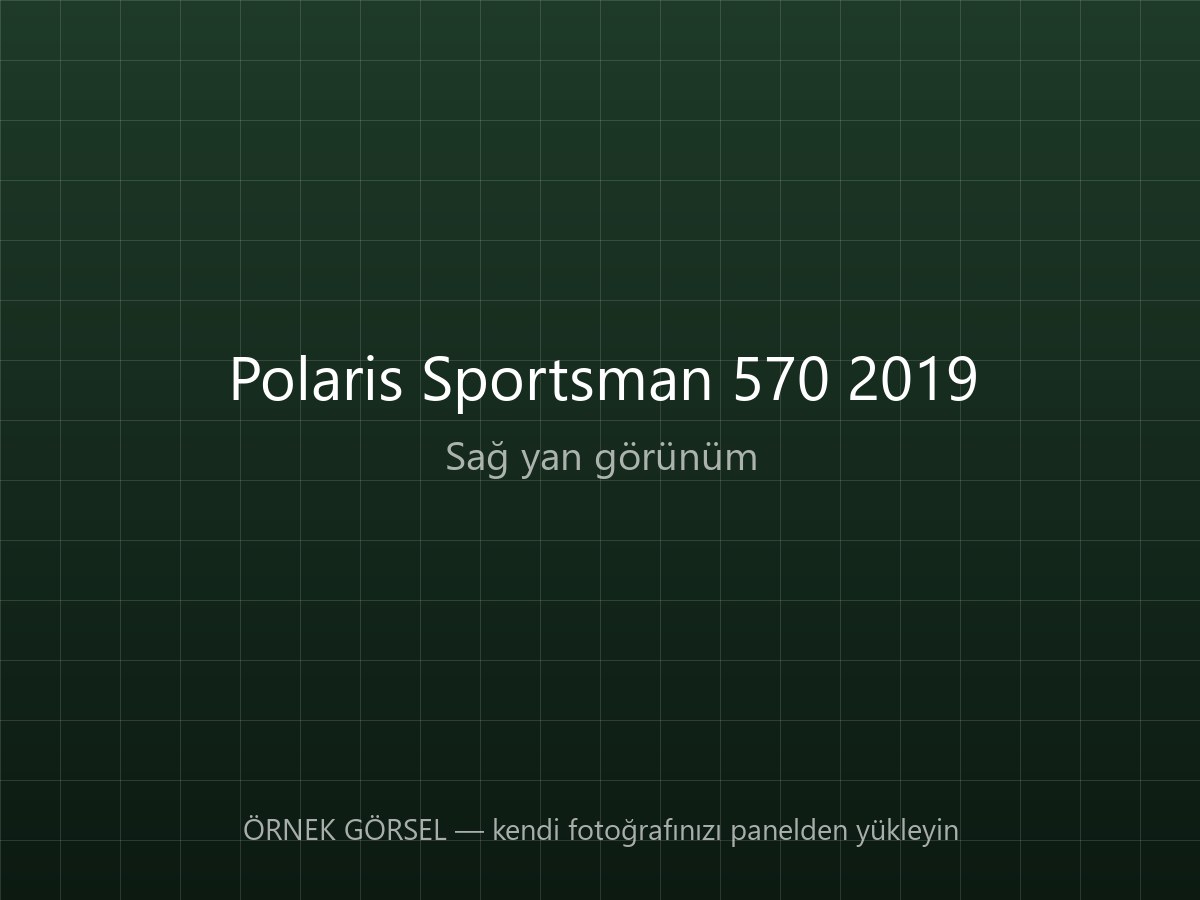 Polaris Sportsman 570 2019 — 6.800 km, 4x4 ATV