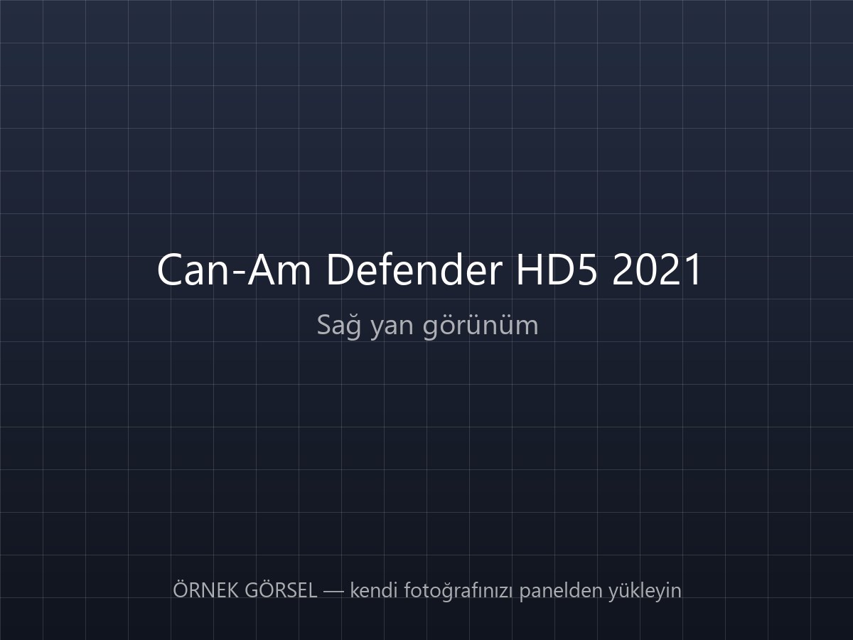 Can-Am Defender HD5 2021 — 4.500 km, UTV