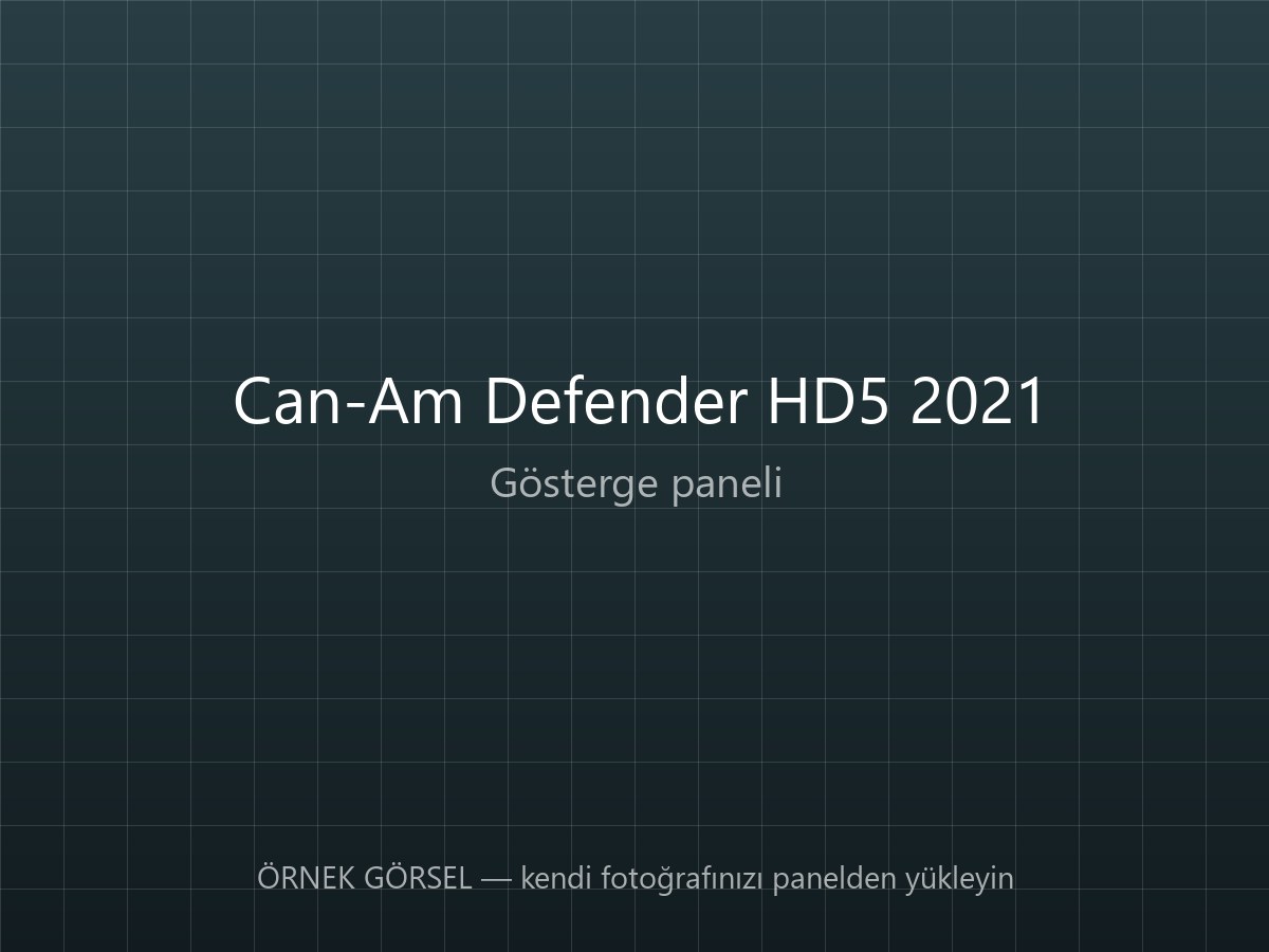 Can-Am Defender HD5 2021 — 4.500 km, UTV