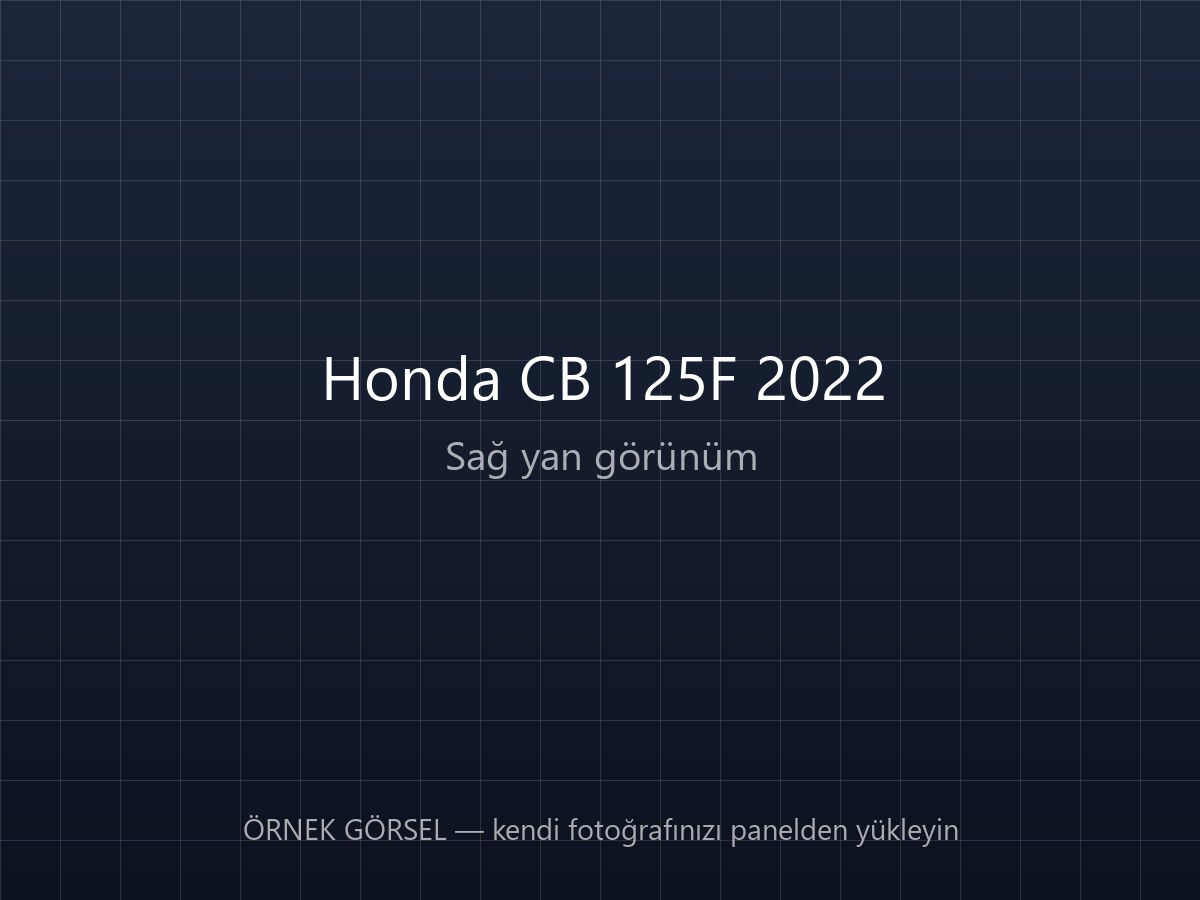 Honda CB 125F 2022 Model — 8.400 km, Hatasız