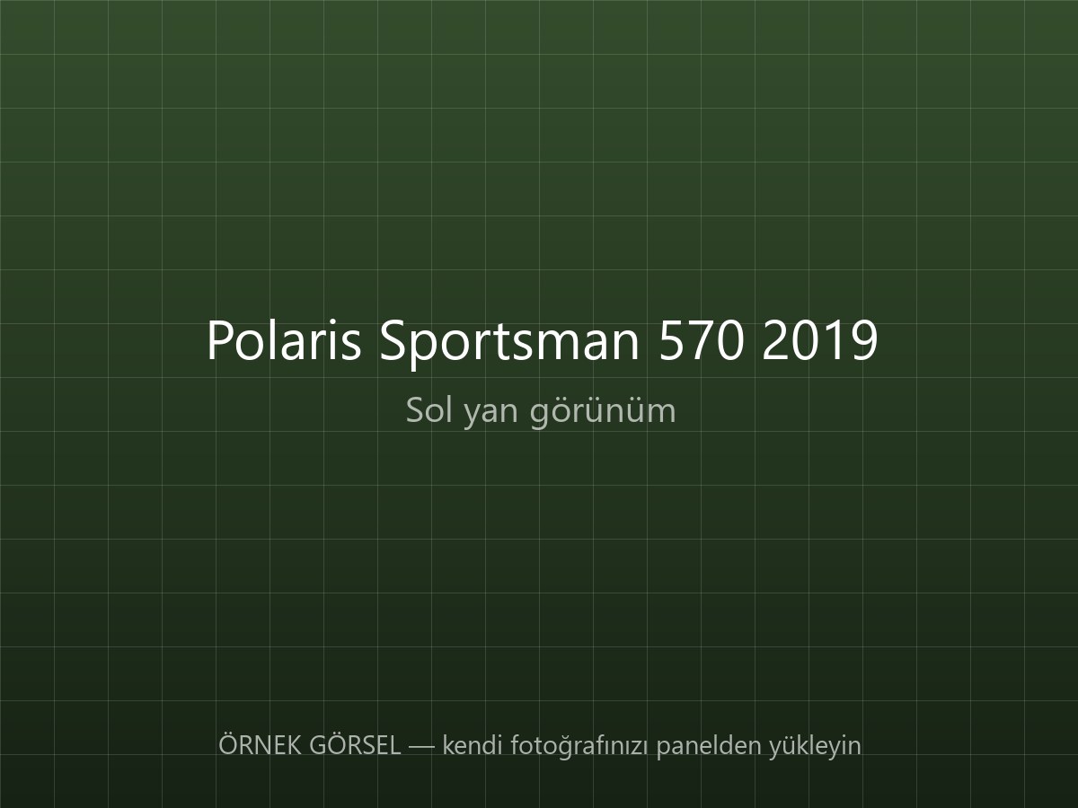 Polaris Sportsman 570 2019 — 6.800 km, 4x4 ATV